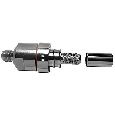 Times Microwave Systems SMA-FEMALE (JACK) CRIMPCONNECTOR NON-SOLDER PIN NOBRAID TRIM EZ-240-SF-X
